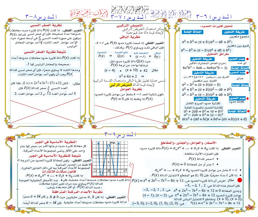 مطويات رياضيات ثاني ثانوي 20160820 210