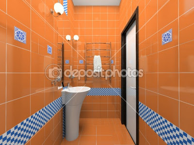 صور طلاء حوائط 2023 باللون البرتقالى (اورنج) 