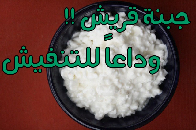 الجبنة القريش والتخسيس